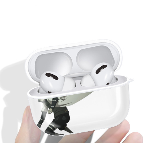 NARUTO -ナルト- 波風 ミナト Namikaze Minato 【AirPods Pro用】ハードシェル保護ケース 耐衝撃・防指紋・カラビナ付き商品仕様