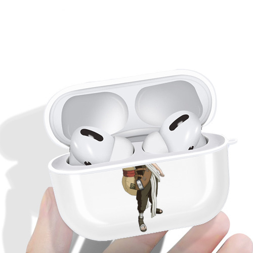 NARUTO -ナルト- ガアラ Gaara 【AirPods Pro用】ハードシェル保護ケース 耐衝撃・防指紋・カラビナ付き商品仕様