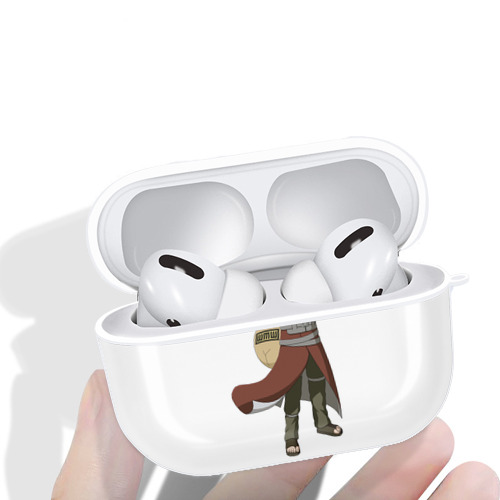 NARUTO -ナルト- ガアラ Gaara 【AirPods Pro用】ハードシェル保護ケース 耐衝撃・防指紋・カラビナ付き商品仕様