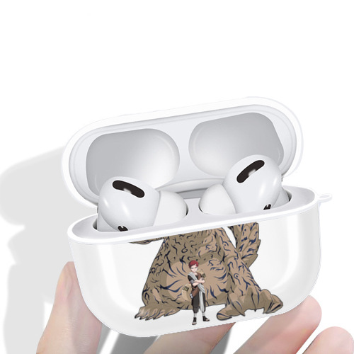 NARUTO -ナルト- ガアラ Gaara 【AirPods Pro用】ハードシェル保護ケース 耐衝撃・防指紋・カラビナ付き商品仕様