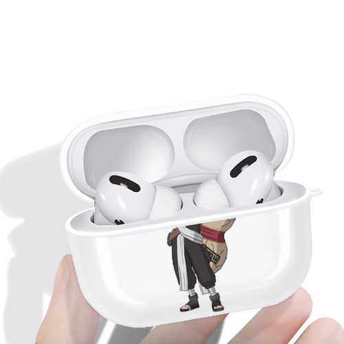 NARUTO -ナルト- ガアラ Gaara 【AirPods Pro用】ハードシェル保護ケース 耐衝撃・防指紋・カラビナ付き商品仕様