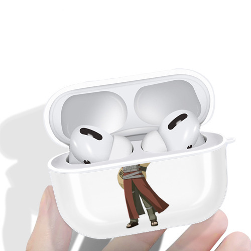 NARUTO -ナルト- ガアラ Gaara 【AirPods Pro用】ハードシェル保護ケース 耐衝撃・防指紋・カラビナ付き商品仕様