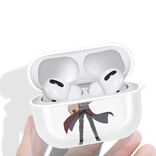 NARUTO -ナルト- ガアラ Gaara 【AirPods Pro用】ハードシェル保護ケース 耐衝撃・防指紋・カラビナ付き商品仕様