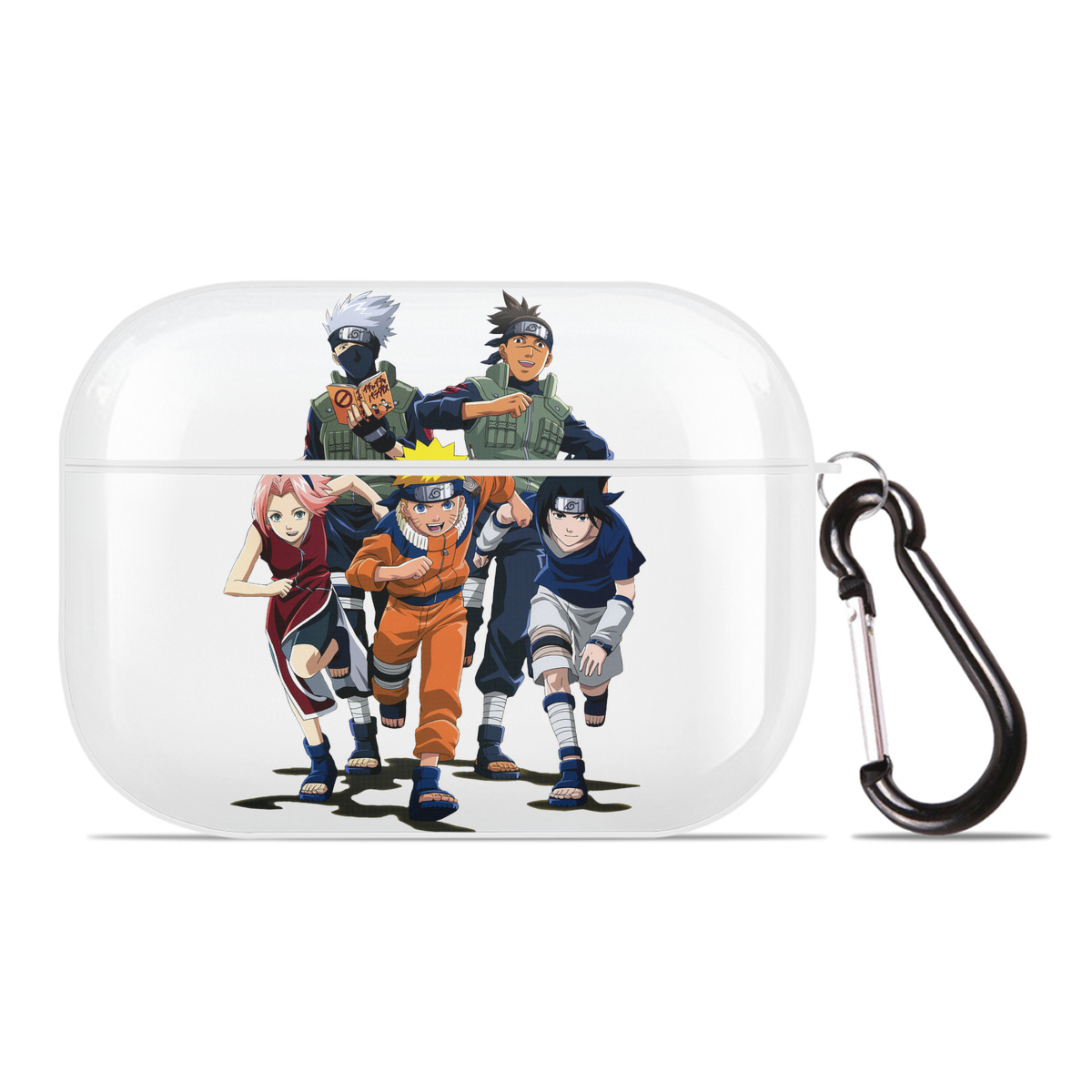 （画像用） NARUTO -ナルト- うずまき ナルト Uzumaki Naruto 【AirPods Pro用】ハードシェル保護ケース 耐衝撃・防指紋・カラビナ付き商品仕様