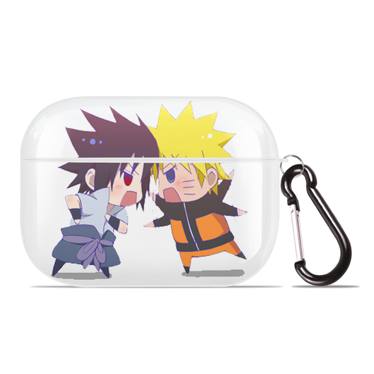（画像用） NARUTO -ナルト- うずまき ナルト Uzumaki Naruto 【AirPods Pro用】ハードシェル保護ケース 耐衝撃・防指紋・カラビナ付き商品仕様