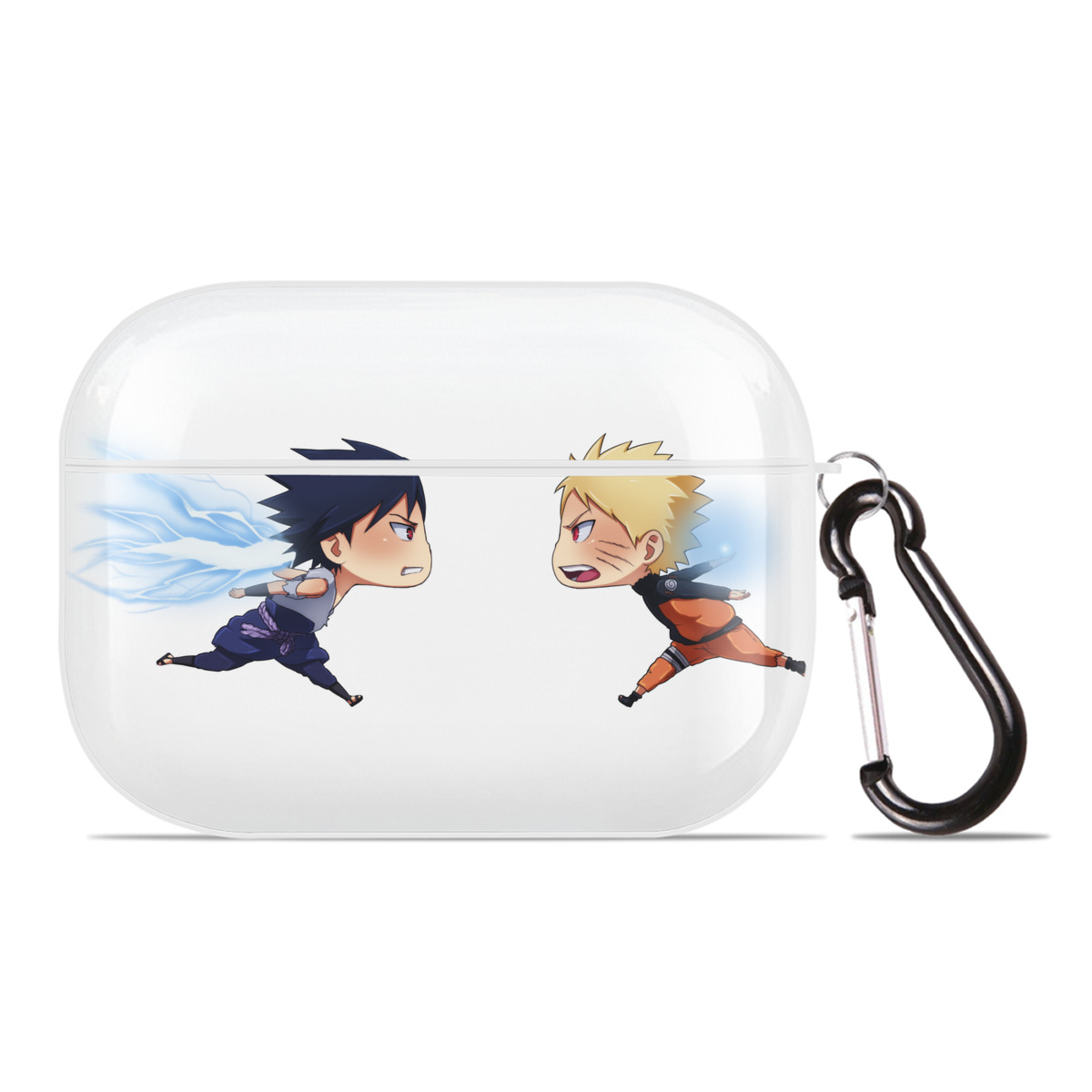 （画像用） NARUTO -ナルト- うずまき ナルト Uzumaki Naruto 【AirPods Pro用】ハードシェル保護ケース 耐衝撃・防指紋・カラビナ付き商品仕様
