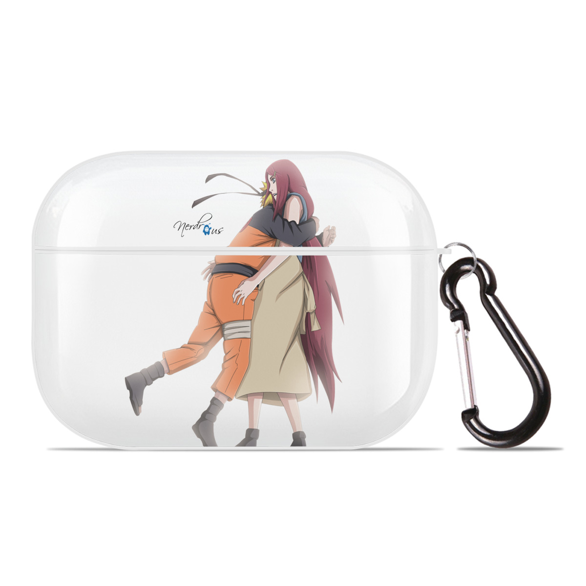 （画像用） NARUTO -ナルト- うずまき ナルト Uzumaki Naruto 【AirPods Pro用】ハードシェル保護ケース 耐衝撃・防指紋・カラビナ付き商品仕様