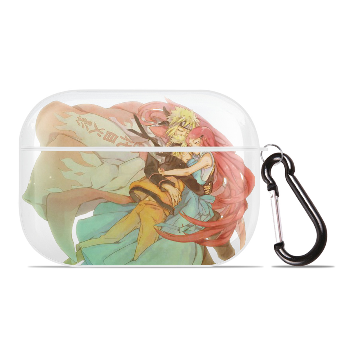 （画像用） NARUTO -ナルト- うずまき ナルト Uzumaki Naruto 【AirPods Pro用】ハードシェル保護ケース 耐衝撃・防指紋・カラビナ付き商品仕様