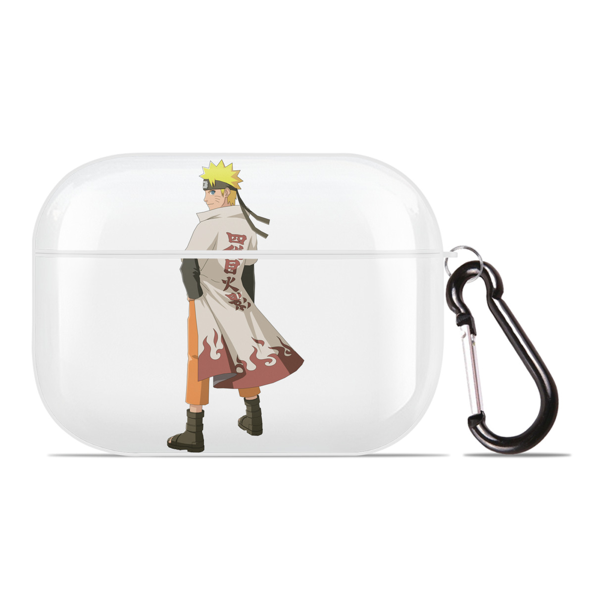 （画像用） NARUTO -ナルト- うずまき ナルト Uzumaki Naruto 【AirPods Pro用】ハードシェル保護ケース 耐衝撃・防指紋・カラビナ付き商品仕様