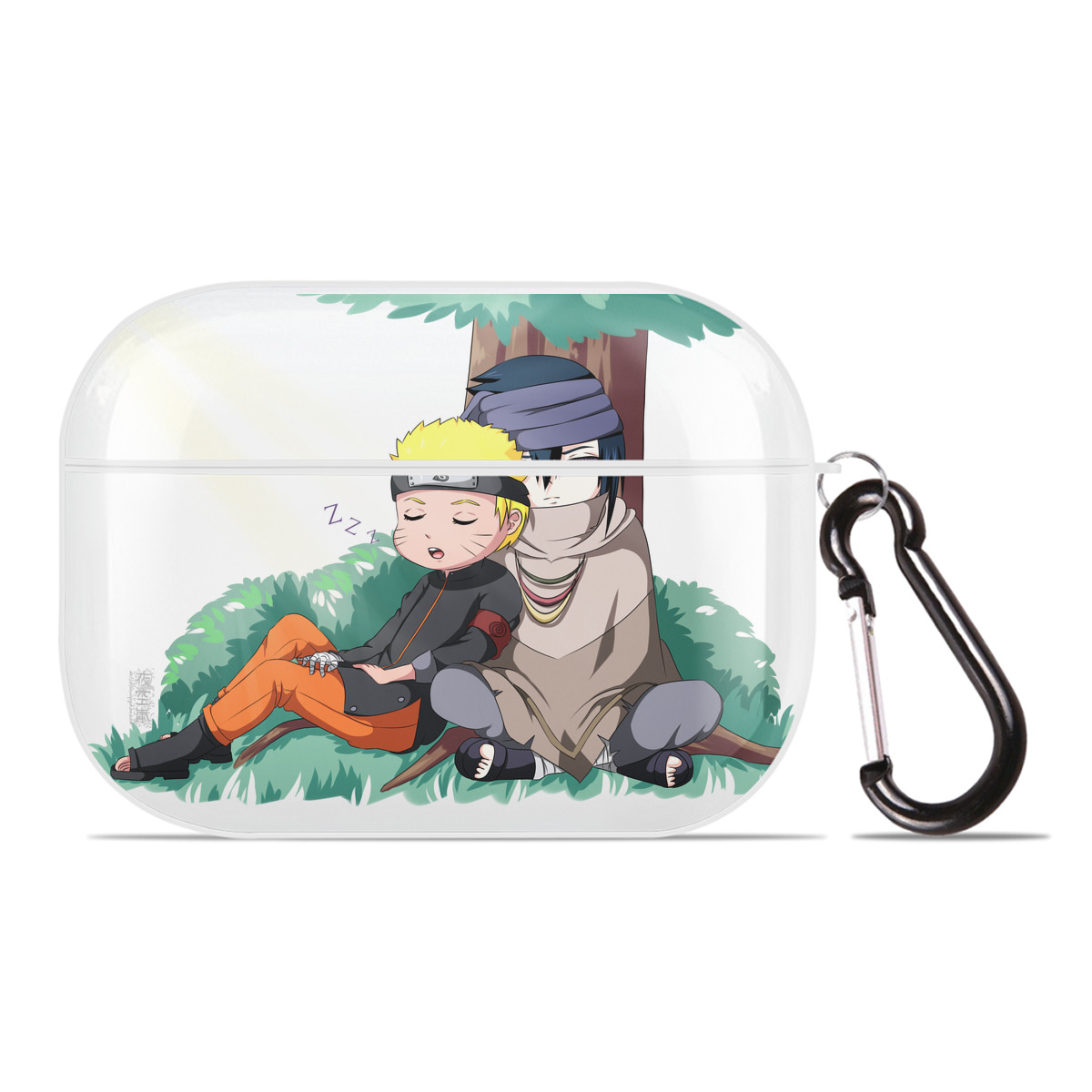 （画像用） NARUTO -ナルト- うずまき ナルト Uzumaki Naruto 【AirPods Pro用】ハードシェル保護ケース 耐衝撃・防指紋・カラビナ付き商品仕様