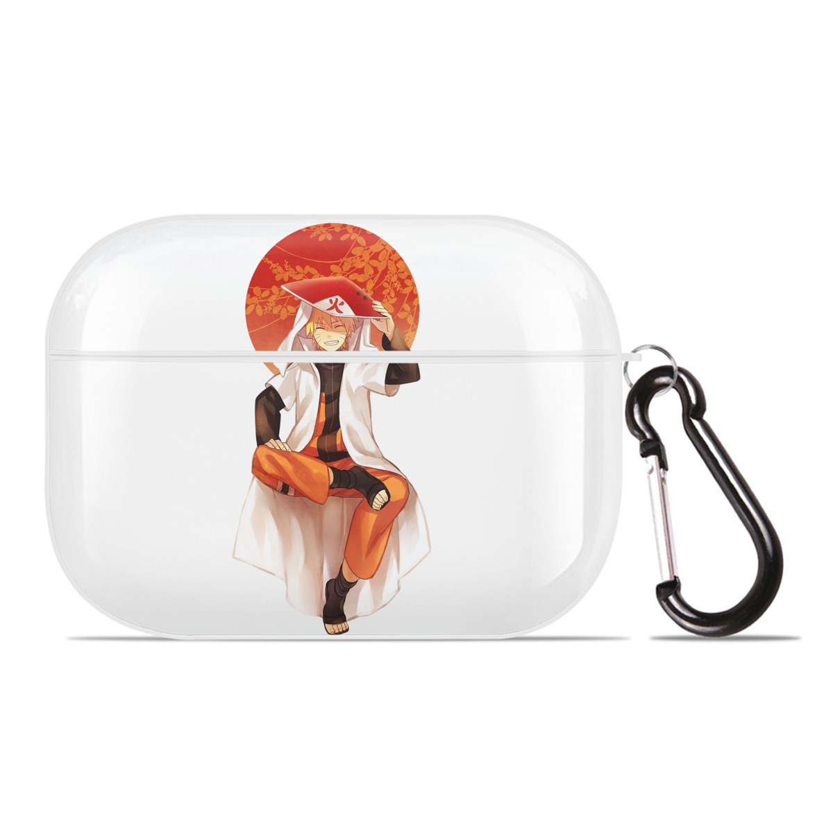 （画像用） NARUTO -ナルト- うずまき ナルト Uzumaki Naruto 【AirPods Pro用】ハードシェル保護ケース 耐衝撃・防指紋・カラビナ付き商品仕様
