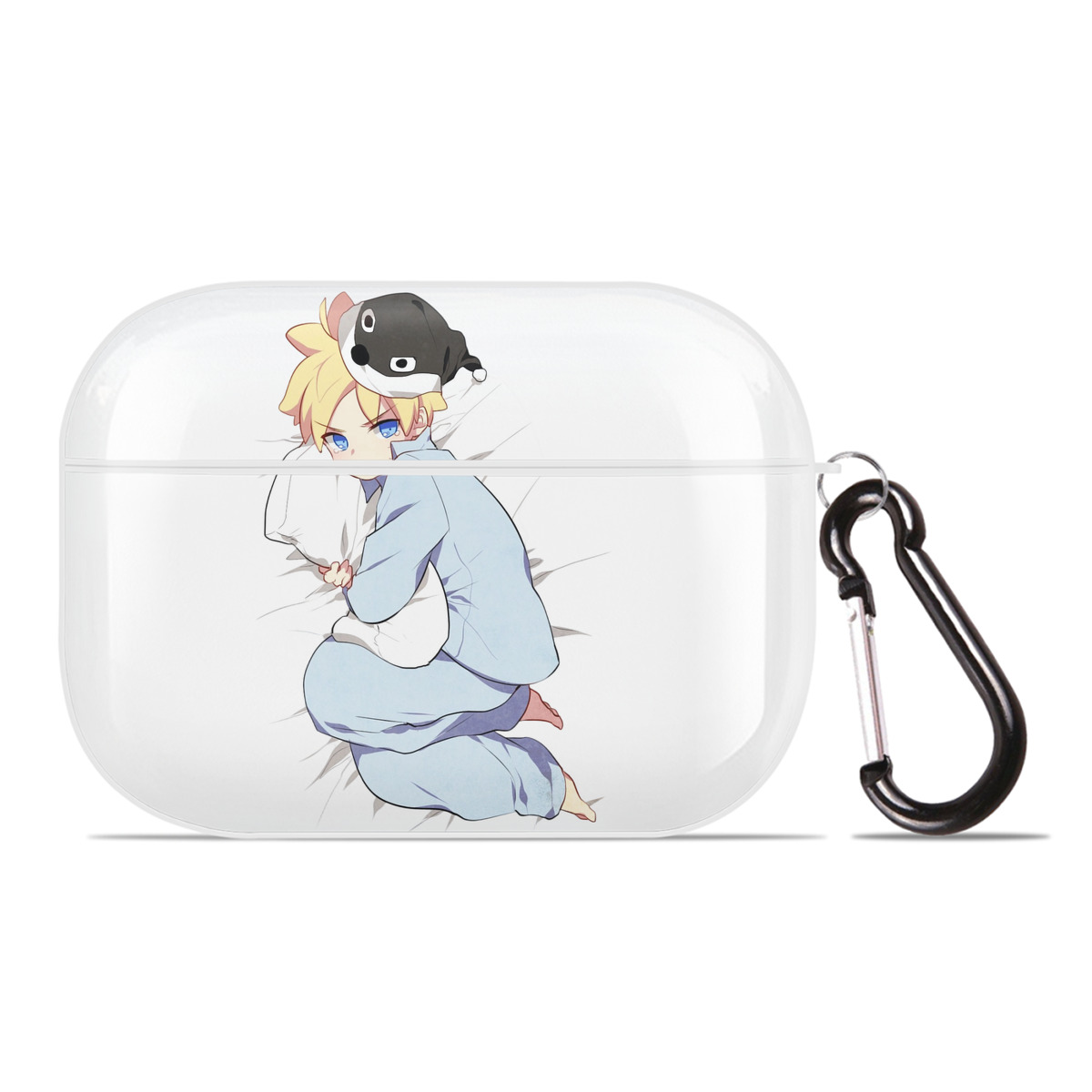 （画像用） NARUTO -ナルト- うずまき ナルト Uzumaki Naruto 【AirPods Pro用】ハードシェル保護ケース 耐衝撃・防指紋・カラビナ付き商品仕様