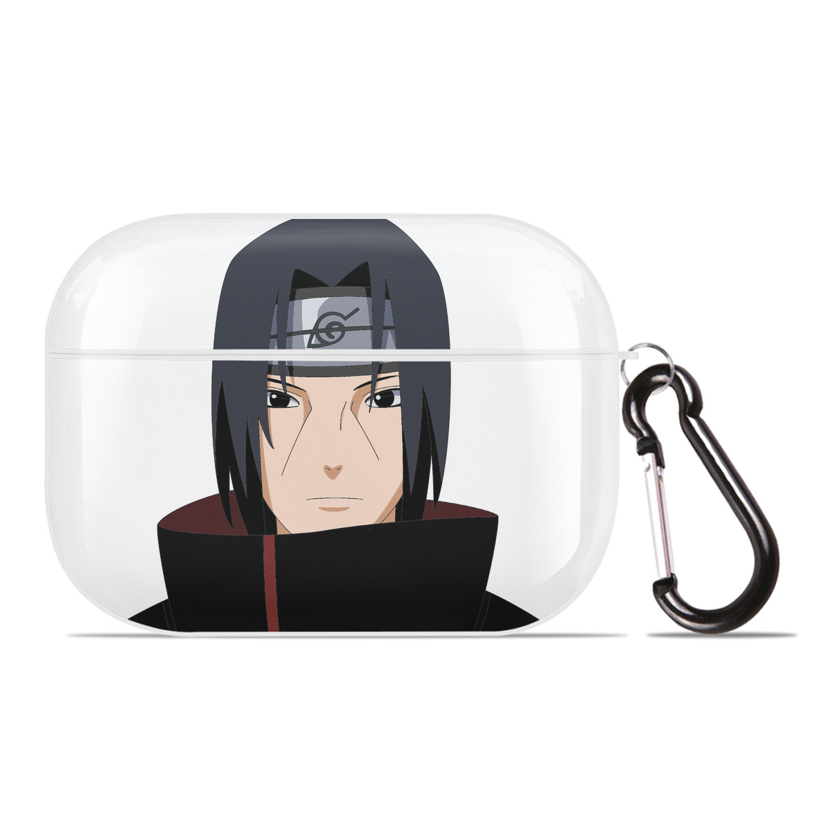 （画像用） NARUTO -ナルト- うちは イタチ Uchiha Itachi 【AirPods Pro用】ハードシェル保護ケース 耐衝撃・防指紋・カラビナ付き商品仕様