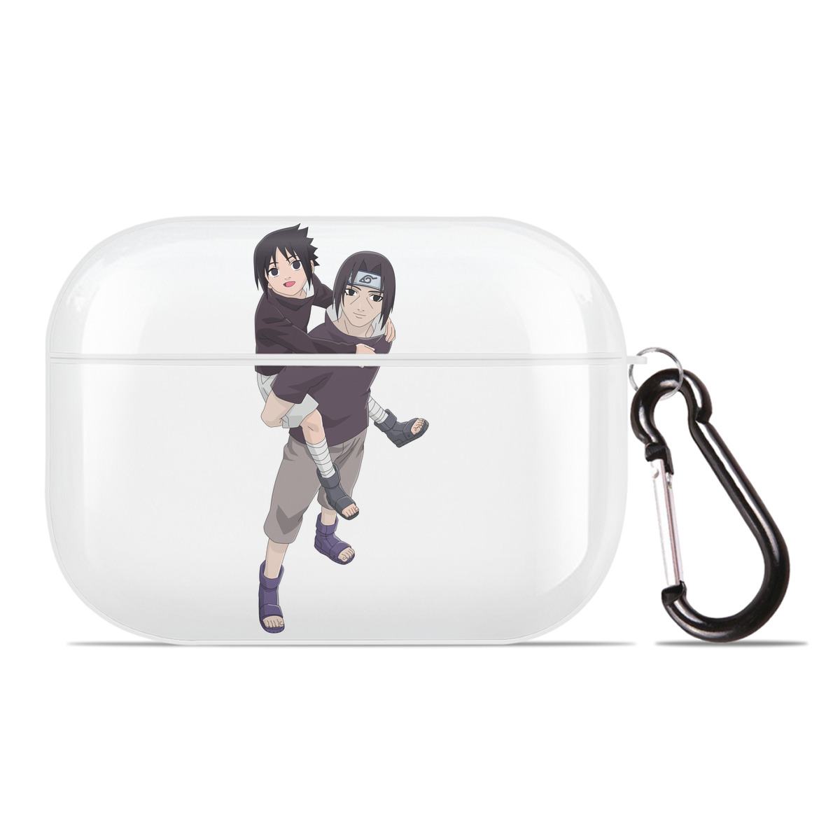 （画像用） NARUTO -ナルト- うちは イタチ Uchiha Itachi 【AirPods Pro用】ハードシェル保護ケース 耐衝撃・防指紋・カラビナ付き商品仕様