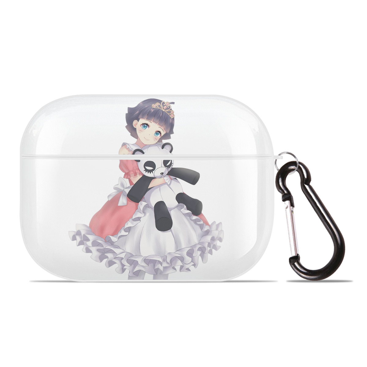 （画像用） NARUTO -ナルト- うずまき ヒマワリ Uzumaki Himawari 【AirPods Pro用】ハードシェル保護ケース 耐衝撃・防指紋・カラビナ付き商品仕様