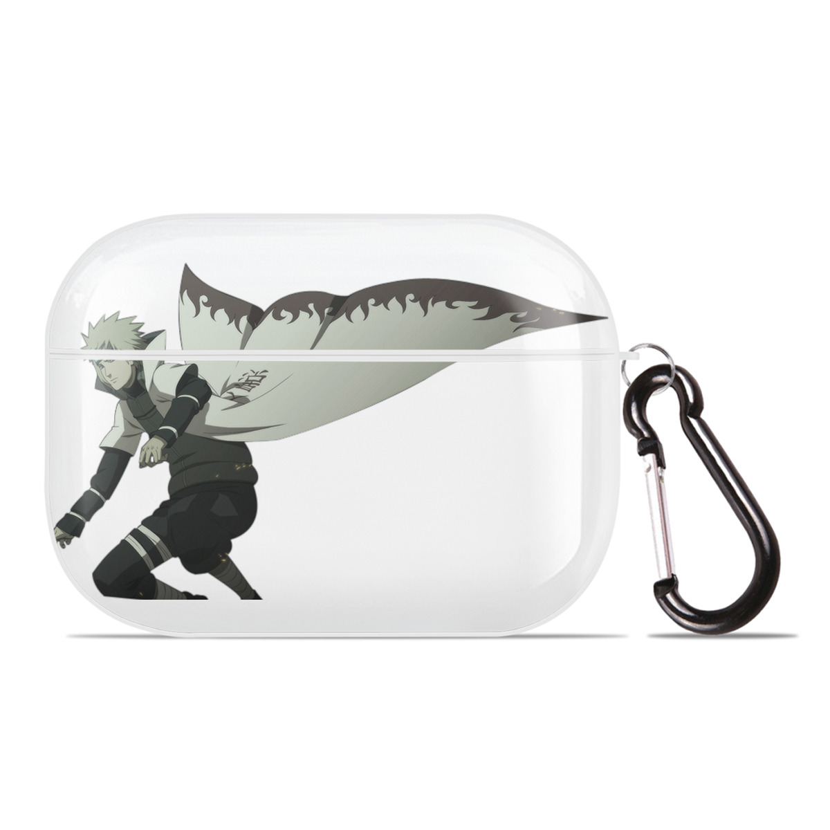 （画像用） NARUTO -ナルト- 波風 ミナト Namikaze Minato 【AirPods Pro用】ハードシェル保護ケース 耐衝撃・防指紋・カラビナ付き商品仕様