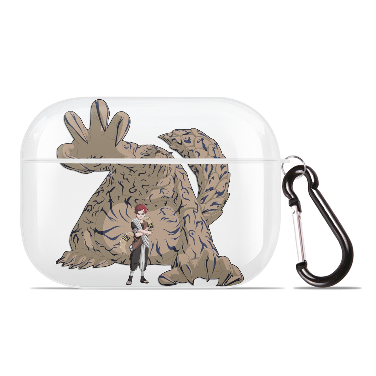 （画像用） NARUTO -ナルト- ガアラ Gaara 【AirPods Pro用】ハードシェル保護ケース 耐衝撃・防指紋・カラビナ付き商品仕様