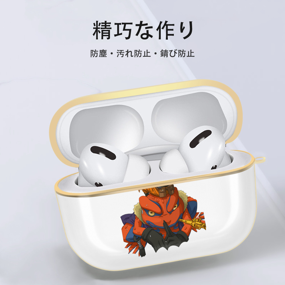 NARUTO -ナルト- うずまき ナルト Uzumaki Naruto 【AirPods Pro用】ハードシェル保護ケース｜耐衝撃・防指紋・カラビナ付き商品仕様