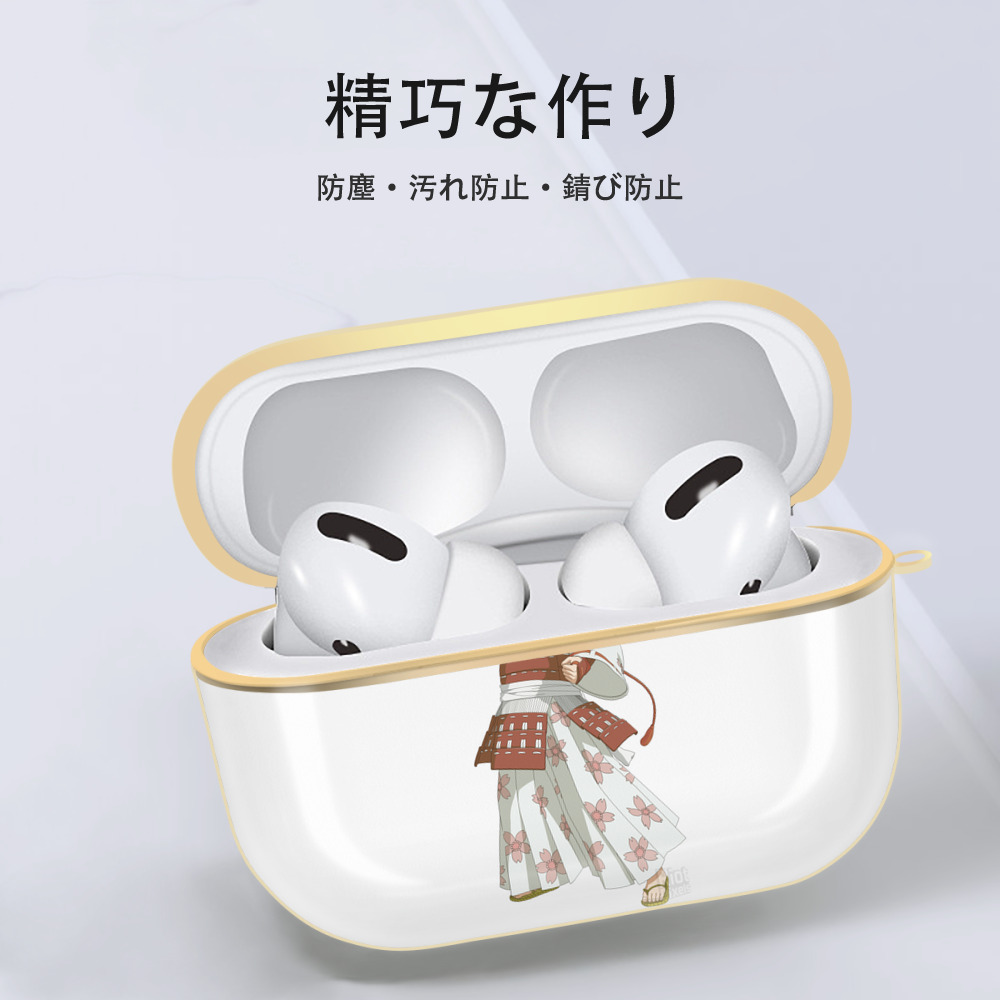 NARUTO -ナルト- 春野サクラ Haruno Sakura 【AirPods Pro用】ハードシェル保護ケース｜耐衝撃・防指紋・カラビナ付き商品仕様