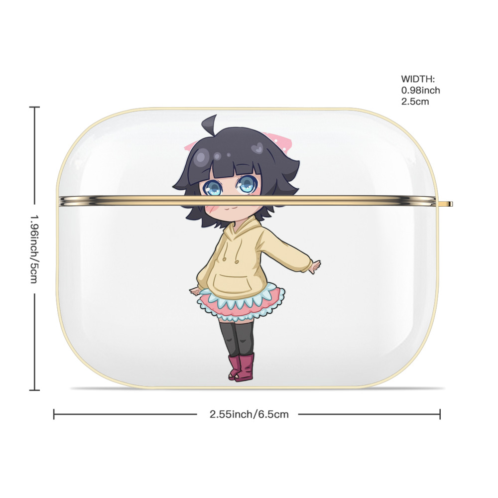 NARUTO -ナルト- うずまき ヒマワリ Uzumaki Himawari 【AirPods Pro用】ハードシェル保護ケース｜耐衝撃・防指紋・カラビナ付き商品仕様