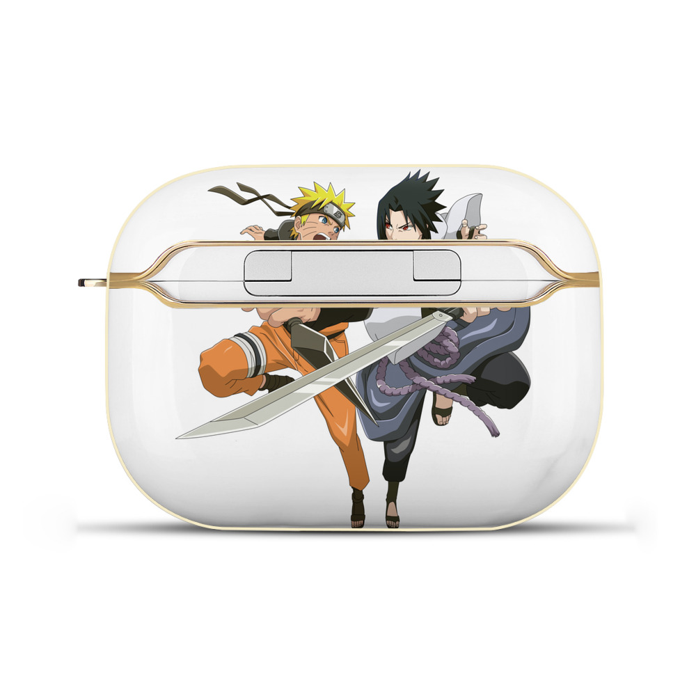 （画像用） NARUTO -ナルト- うずまき ナルト Uzumaki Naruto 【AirPods Pro用】ハードシェル保護ケース｜耐衝撃・防指紋・カラビナ付き商品仕様