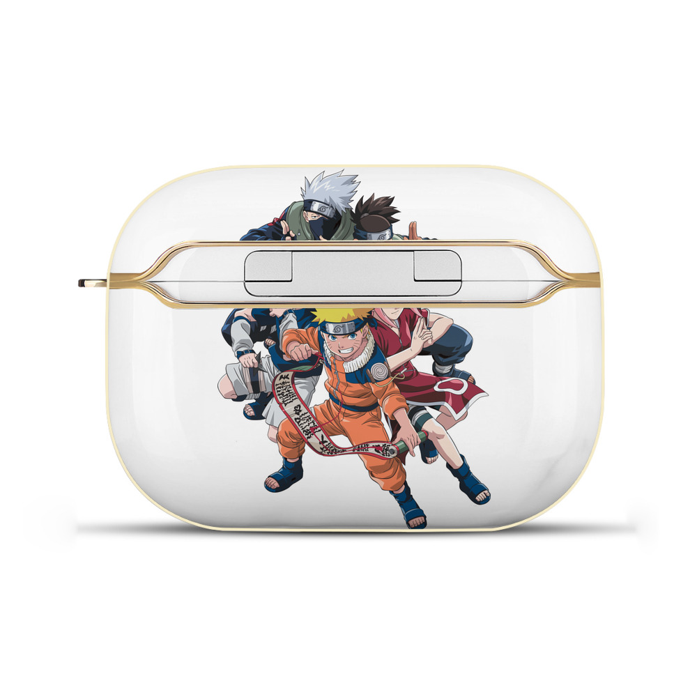 （画像用） NARUTO -ナルト- うずまき ナルト Uzumaki Naruto 【AirPods Pro用】ハードシェル保護ケース｜耐衝撃・防指紋・カラビナ付き商品仕様