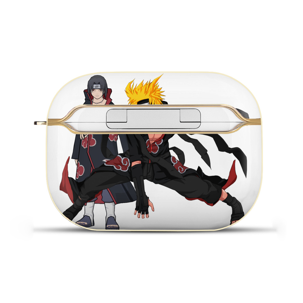 （画像用） NARUTO -ナルト- うずまき ナルト Uzumaki Naruto 【AirPods Pro用】ハードシェル保護ケース｜耐衝撃・防指紋・カラビナ付き商品仕様