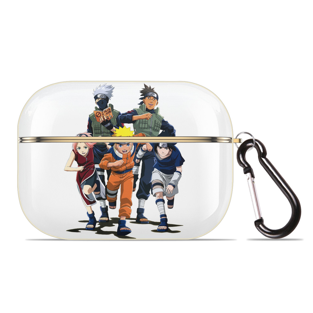 （画像用） NARUTO -ナルト- うずまき ナルト Uzumaki Naruto 【AirPods Pro用】ハードシェル保護ケース｜耐衝撃・防指紋・カラビナ付き商品仕様