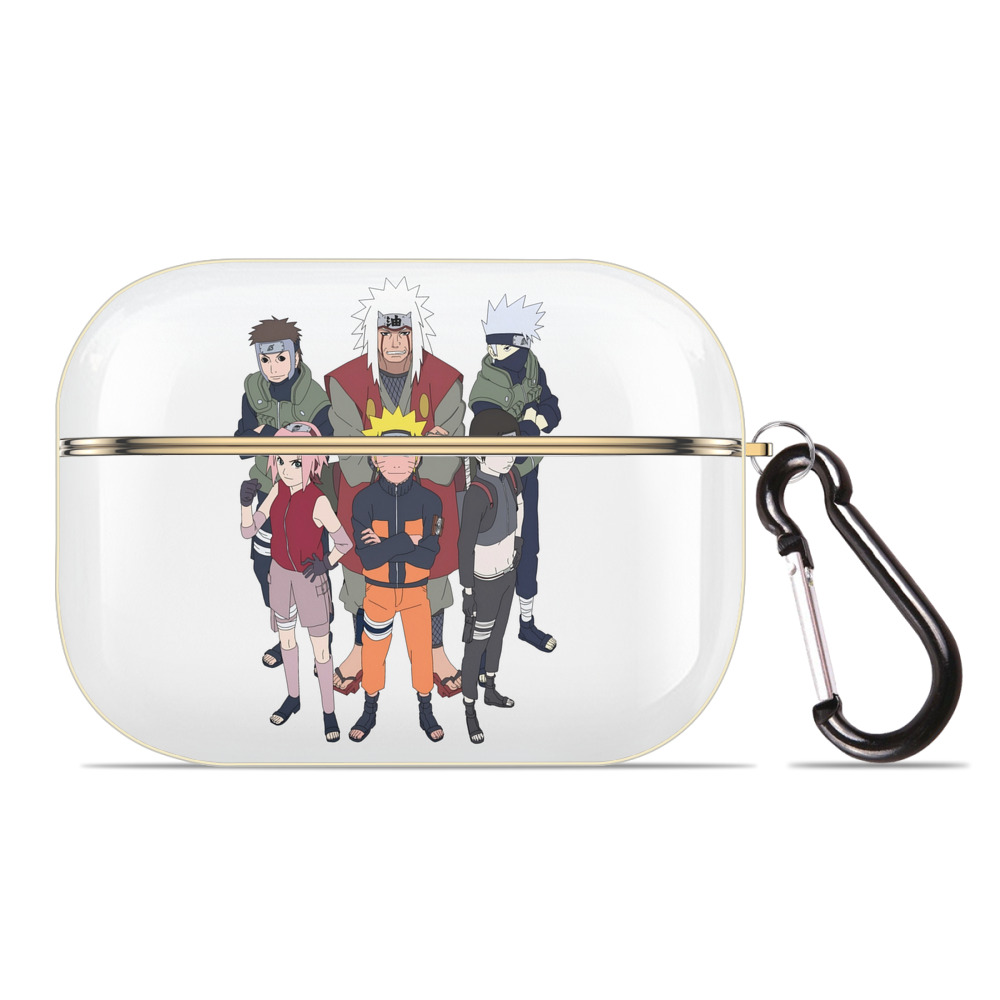 （画像用） NARUTO -ナルト- うずまき ナルト Uzumaki Naruto 【AirPods Pro用】ハードシェル保護ケース｜耐衝撃・防指紋・カラビナ付き商品仕様
