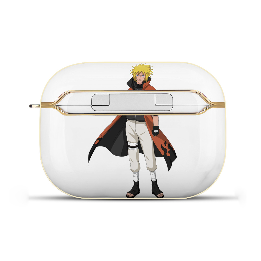 （画像用） NARUTO -ナルト- うずまき ナルト Uzumaki Naruto 【AirPods Pro用】ハードシェル保護ケース｜耐衝撃・防指紋・カラビナ付き商品仕様