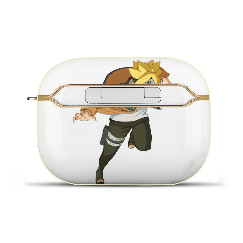 （画像用） NARUTO -ナルト- うずまき ナルト Uzumaki Naruto 【AirPods Pro用】ハードシェル保護ケース｜耐衝撃・防指紋・カラビナ付き商品仕様