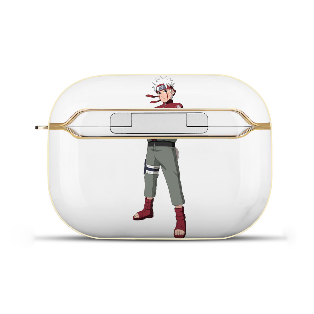 （画像用） NARUTO -ナルト- うずまき ナルト Uzumaki Naruto 【AirPods Pro用】ハードシェル保護ケース｜耐衝撃・防指紋・カラビナ付き商品仕様