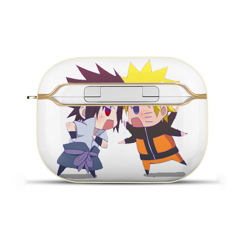 （画像用） NARUTO -ナルト- うずまき ナルト Uzumaki Naruto 【AirPods Pro用】ハードシェル保護ケース｜耐衝撃・防指紋・カラビナ付き商品仕様