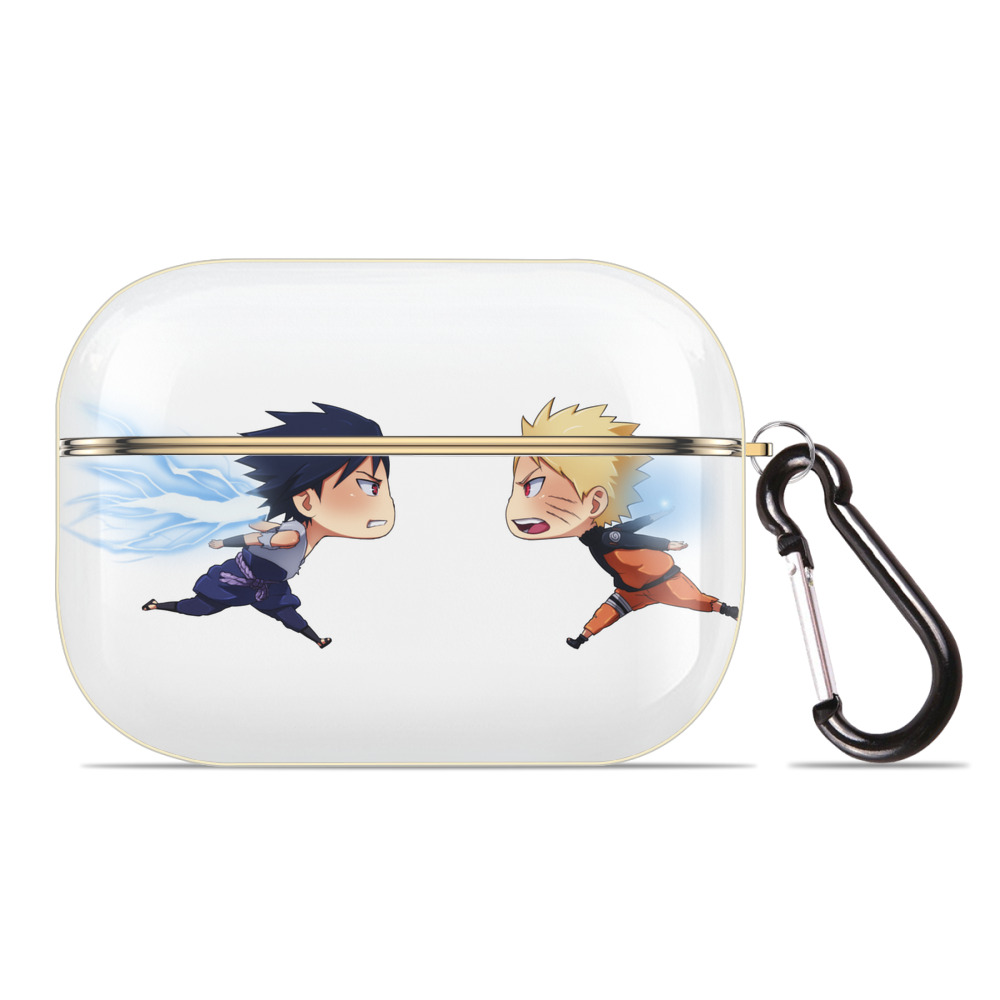 （画像用） NARUTO -ナルト- うずまき ナルト Uzumaki Naruto 【AirPods Pro用】ハードシェル保護ケース｜耐衝撃・防指紋・カラビナ付き商品仕様