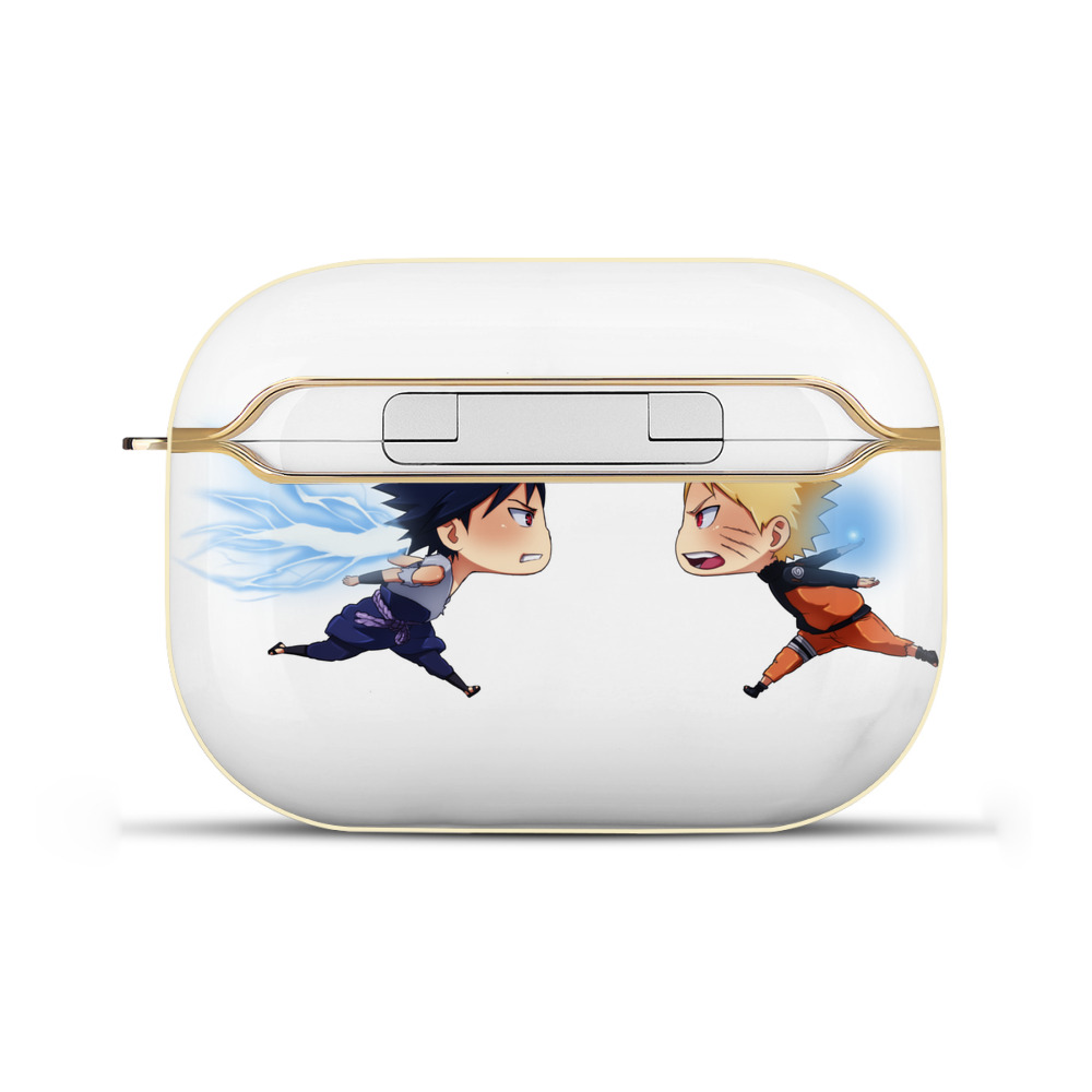 （画像用） NARUTO -ナルト- うずまき ナルト Uzumaki Naruto 【AirPods Pro用】ハードシェル保護ケース｜耐衝撃・防指紋・カラビナ付き商品仕様