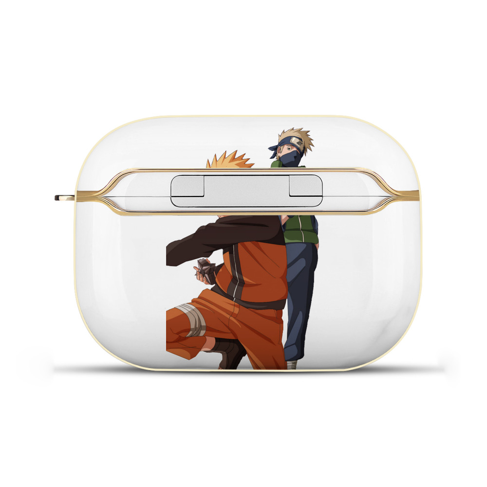 （画像用） NARUTO -ナルト- うずまき ナルト Uzumaki Naruto 【AirPods Pro用】ハードシェル保護ケース｜耐衝撃・防指紋・カラビナ付き商品仕様