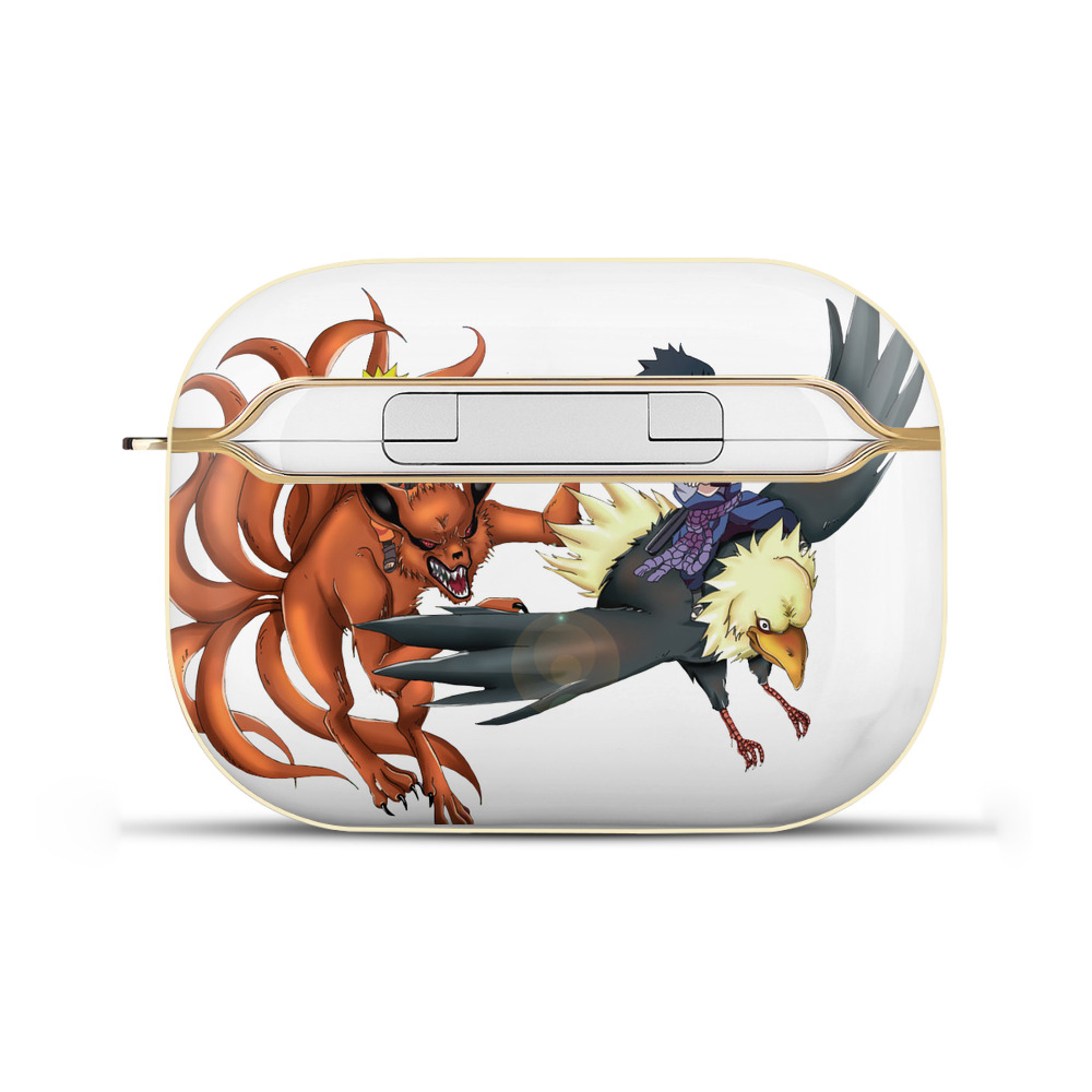 （画像用） NARUTO -ナルト- うずまき ナルト Uzumaki Naruto 【AirPods Pro用】ハードシェル保護ケース｜耐衝撃・防指紋・カラビナ付き商品仕様