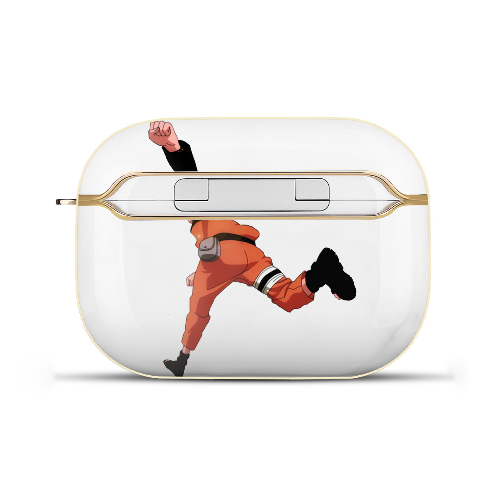 （画像用） NARUTO -ナルト- うずまき ナルト Uzumaki Naruto 【AirPods Pro用】ハードシェル保護ケース｜耐衝撃・防指紋・カラビナ付き商品仕様