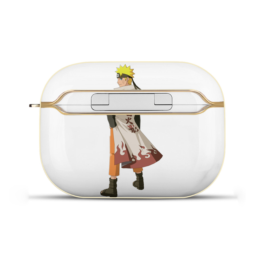 （画像用） NARUTO -ナルト- うずまき ナルト Uzumaki Naruto 【AirPods Pro用】ハードシェル保護ケース｜耐衝撃・防指紋・カラビナ付き商品仕様