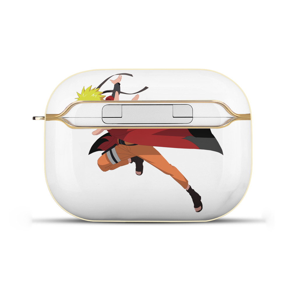 （画像用） NARUTO -ナルト- うずまき ナルト Uzumaki Naruto 【AirPods Pro用】ハードシェル保護ケース｜耐衝撃・防指紋・カラビナ付き商品仕様