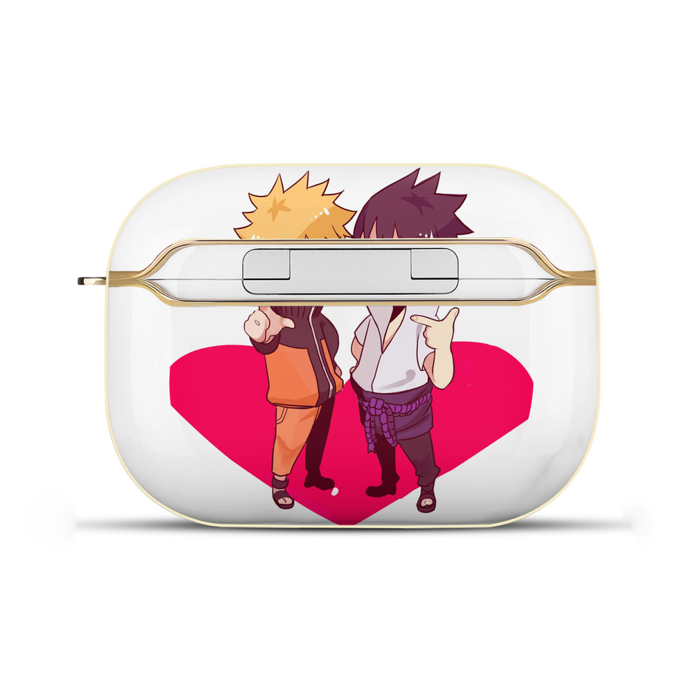 （画像用） NARUTO -ナルト- うずまき ナルト Uzumaki Naruto 【AirPods Pro用】ハードシェル保護ケース｜耐衝撃・防指紋・カラビナ付き商品仕様
