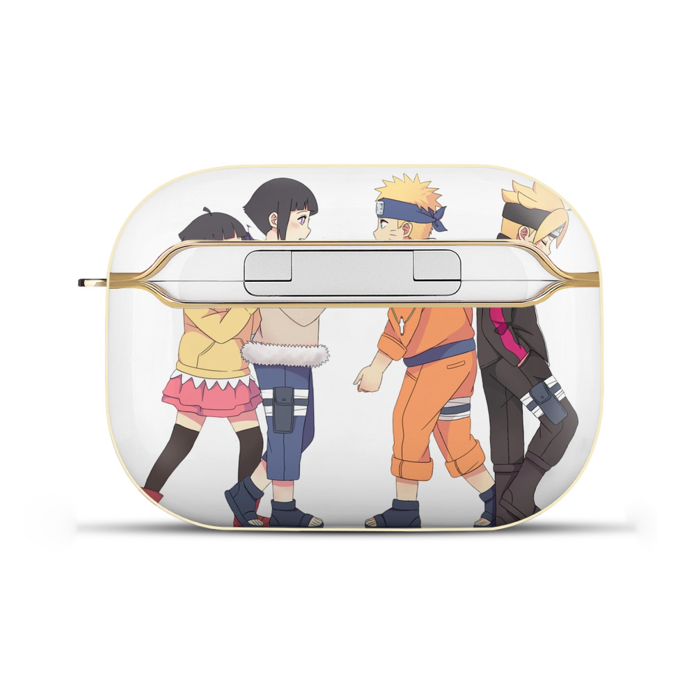 （画像用） NARUTO -ナルト- うずまき ナルト Uzumaki Naruto 【AirPods Pro用】ハードシェル保護ケース｜耐衝撃・防指紋・カラビナ付き商品仕様