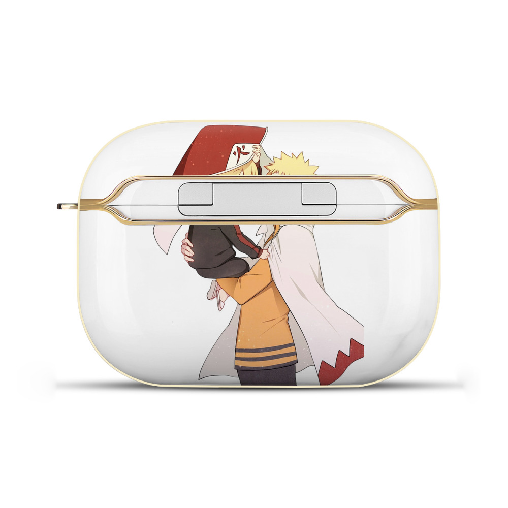 （画像用） NARUTO -ナルト- うずまき ナルト Uzumaki Naruto 【AirPods Pro用】ハードシェル保護ケース｜耐衝撃・防指紋・カラビナ付き商品仕様
