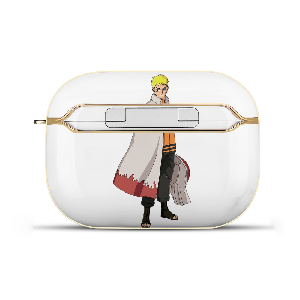 （画像用） NARUTO -ナルト- うずまき ナルト Uzumaki Naruto 【AirPods Pro用】ハードシェル保護ケース｜耐衝撃・防指紋・カラビナ付き商品仕様