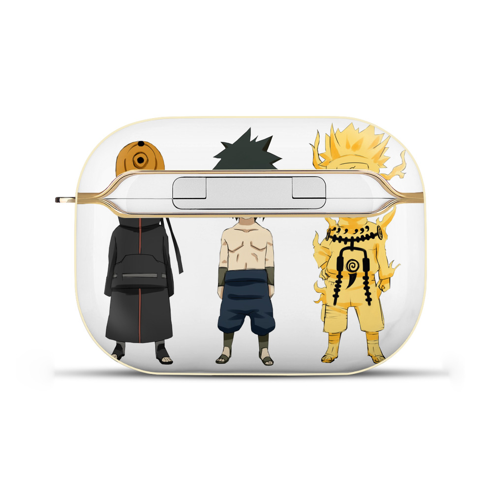 （画像用） NARUTO -ナルト- うちは サスケ Uchiha Sasuke 【AirPods Pro用】ハードシェル保護ケース｜耐衝撃・防指紋・カラビナ付き商品仕様