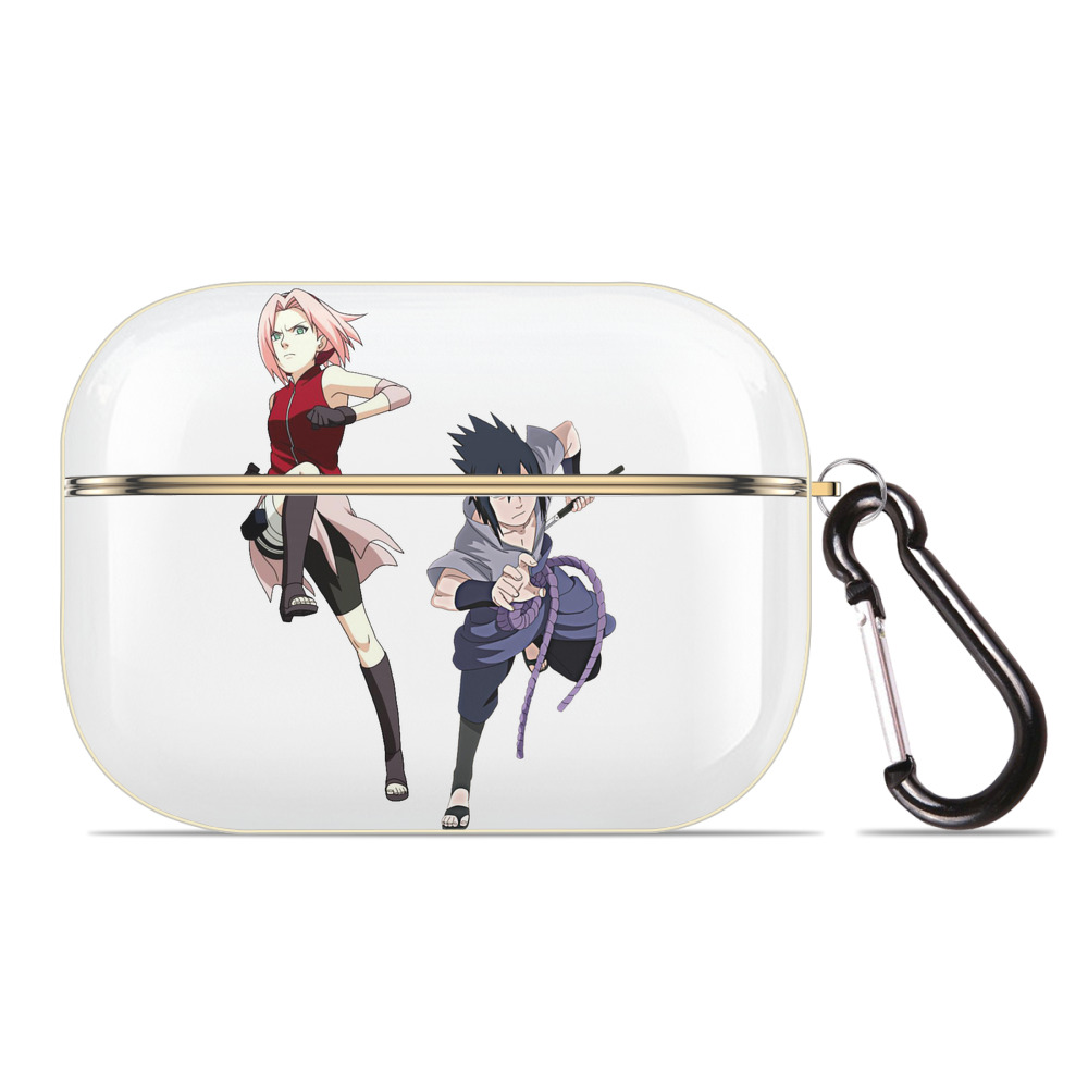 （画像用） NARUTO -ナルト- 春野サクラ Haruno Sakura 【AirPods Pro用】ハードシェル保護ケース｜耐衝撃・防指紋・カラビナ付き商品仕様