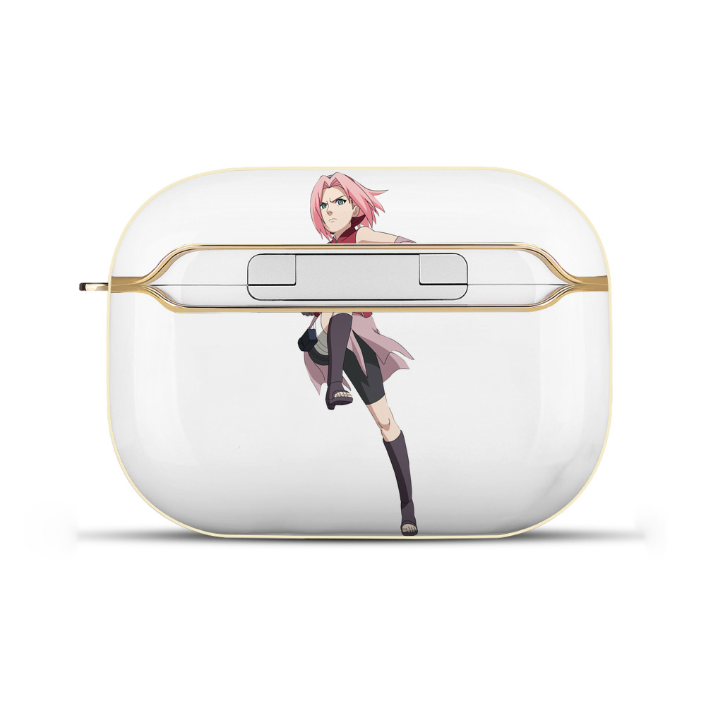 （画像用） NARUTO -ナルト- 春野サクラ Haruno Sakura 【AirPods Pro用】ハードシェル保護ケース｜耐衝撃・防指紋・カラビナ付き商品仕様