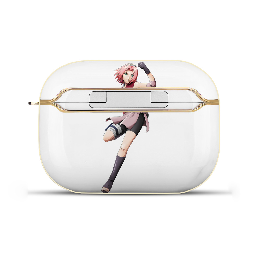 （画像用） NARUTO -ナルト- 春野サクラ Haruno Sakura 【AirPods Pro用】ハードシェル保護ケース｜耐衝撃・防指紋・カラビナ付き商品仕様