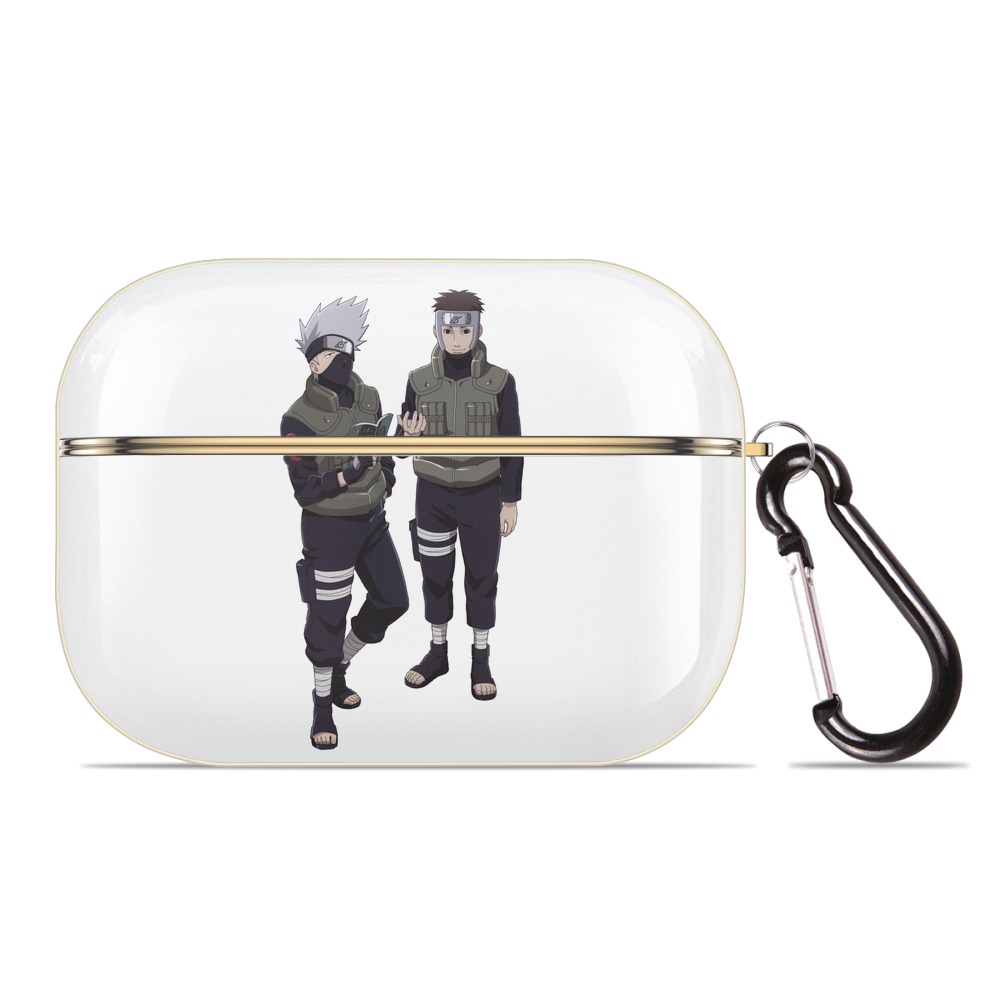 （画像用） NARUTO -ナルト- はたけ カカシ Hatake Kakashi 【AirPods Pro用】ハードシェル保護ケース｜耐衝撃・防指紋・カラビナ付き商品仕様