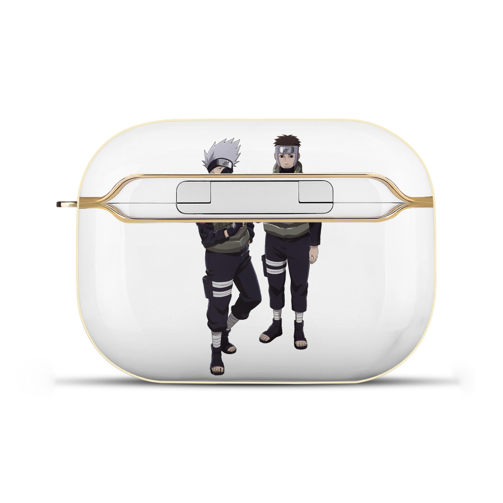 （画像用） NARUTO -ナルト- はたけ カカシ Hatake Kakashi 【AirPods Pro用】ハードシェル保護ケース｜耐衝撃・防指紋・カラビナ付き商品仕様